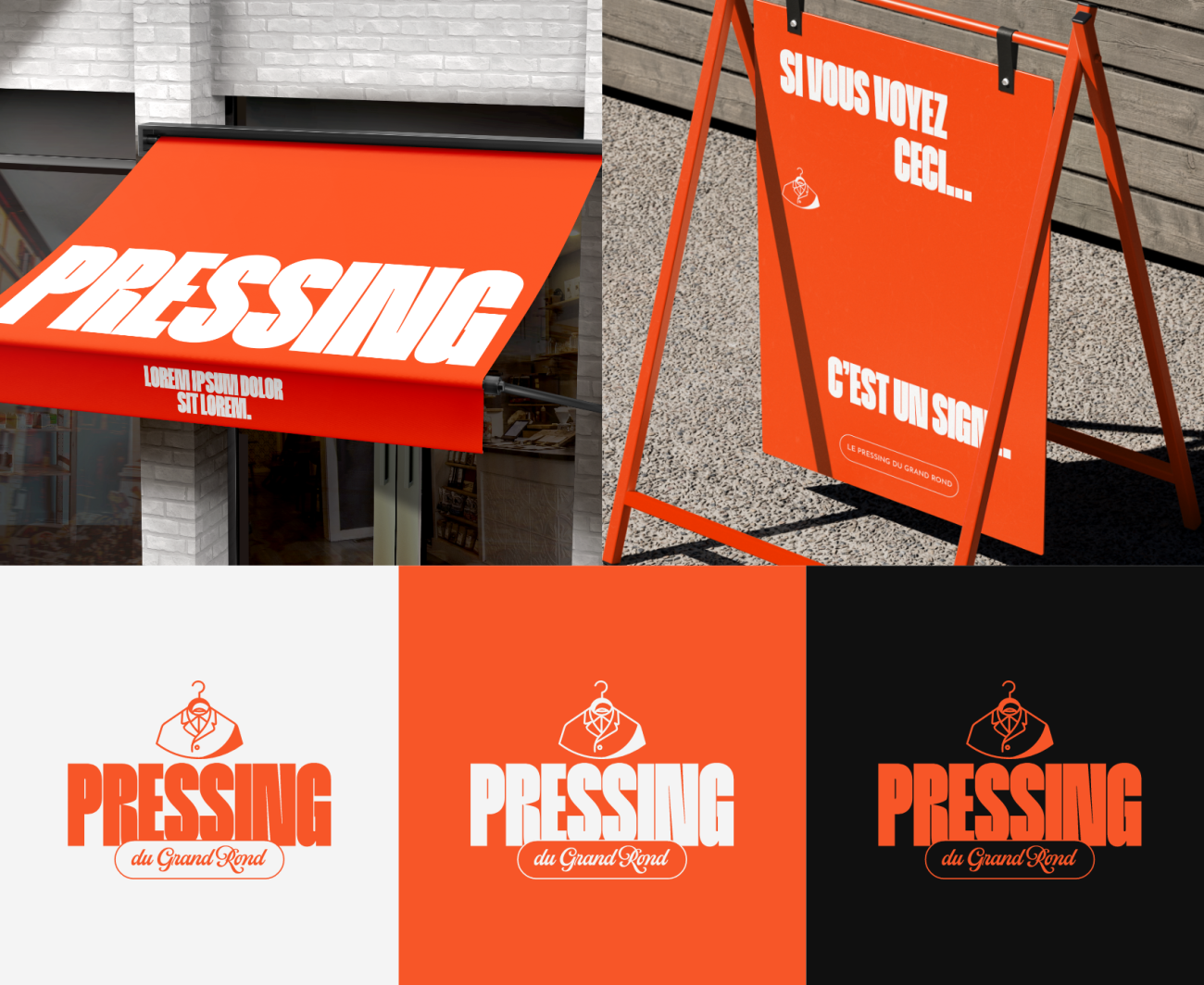 Illustration du projet Pressing du Grand Rond